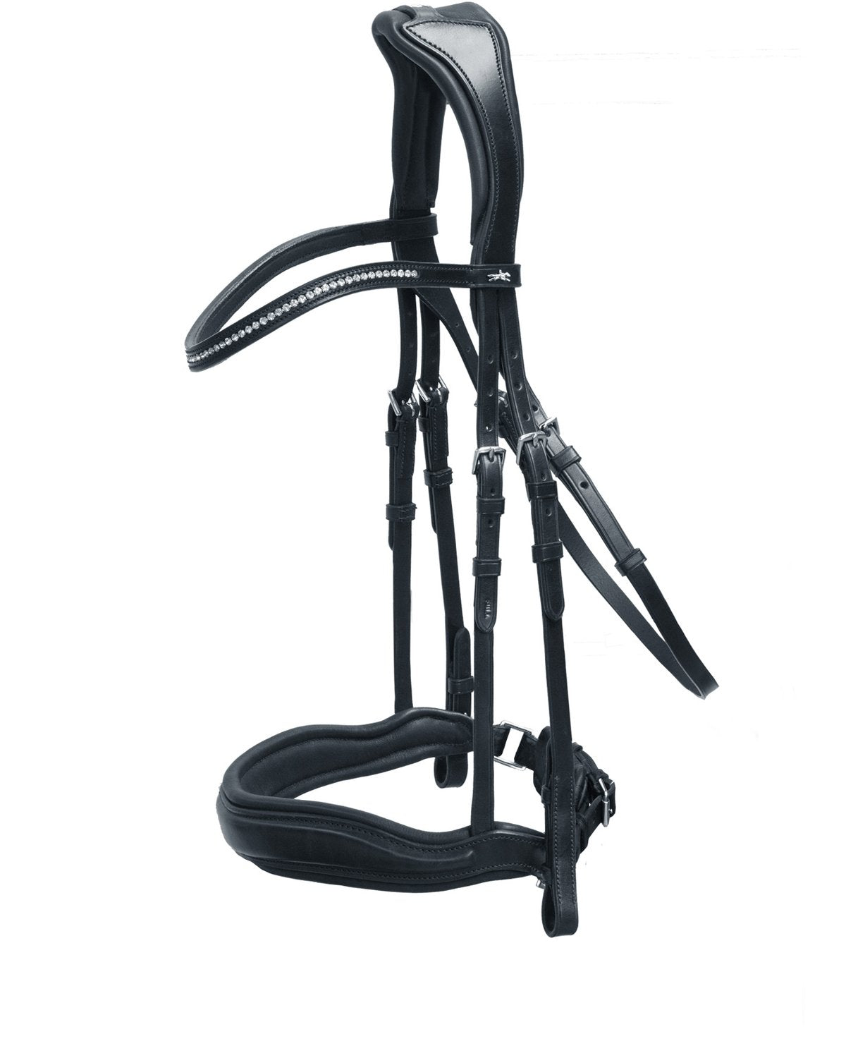 Schockemohle Bridle Slimford black/silver