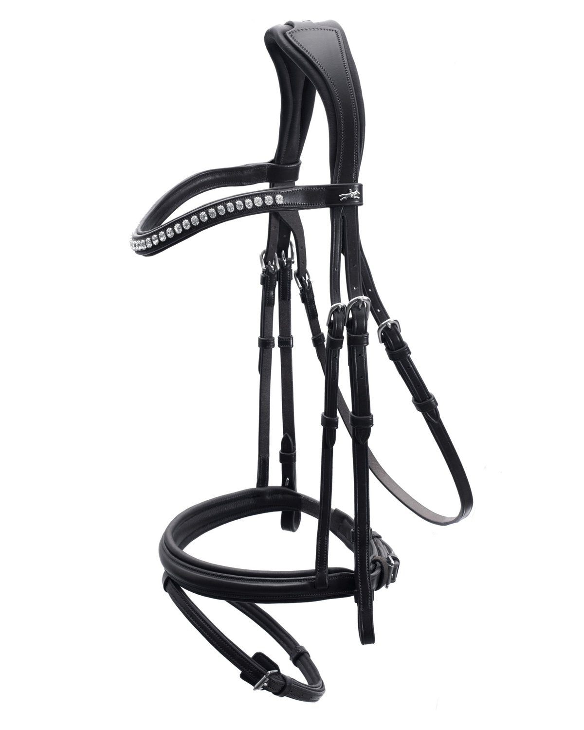 Schockemohle Bridle Rome Select black/crystal