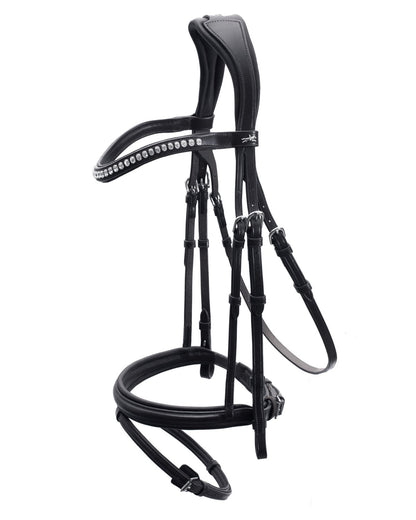 Schockemohle Bridle Rome Select black/crystal
