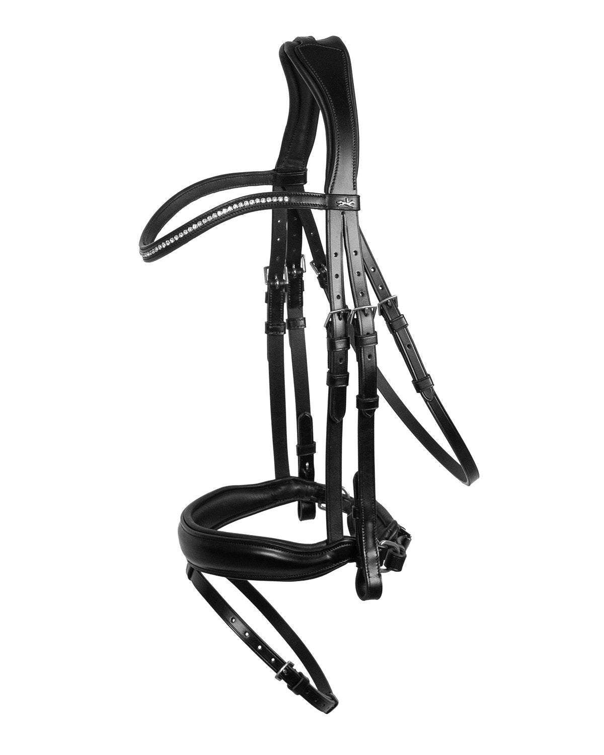 Schockemohle Bridle Stanford Wide black/silver