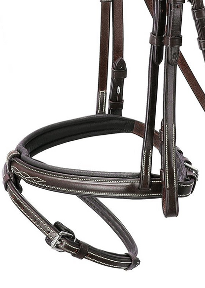Schockemohle Bridle Tokyo F Select Espresso/cream/silver