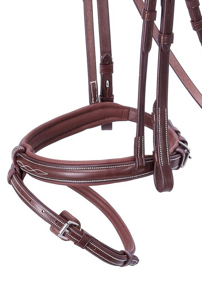 Schockemohle Bridle Tokyo F Select royal oak/cream/silver