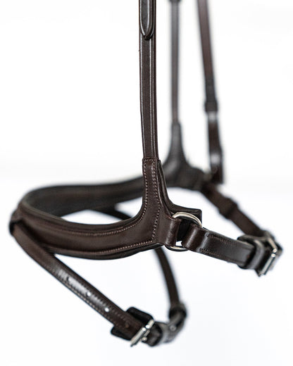 Schockemohle Bridle Ancona Select espresso/silver