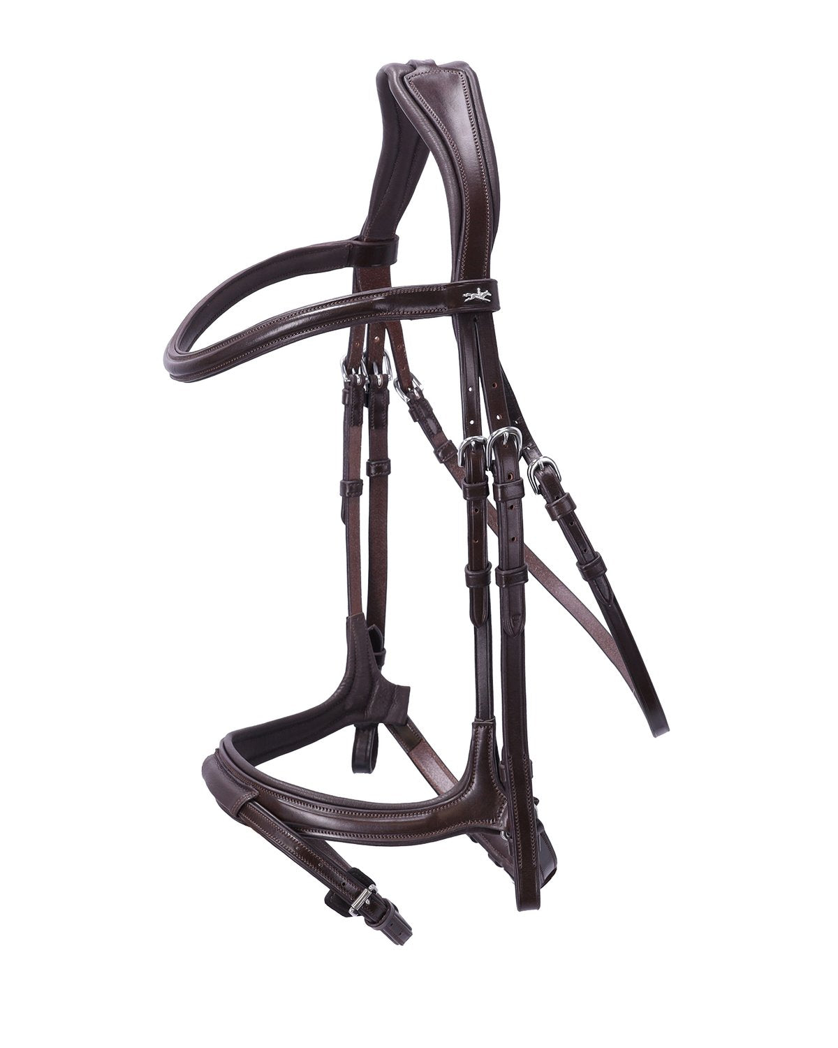 Schockemohle Bridle Ancona Select espresso/silver