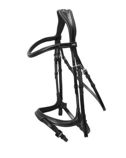 Schockemohle Bridle Ancona Select black/silver