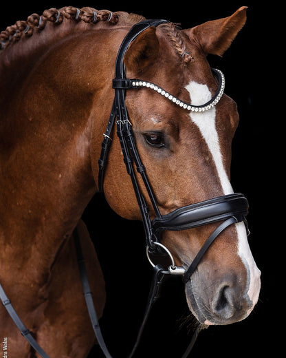 Schockemohle Bridle Siena black/silver