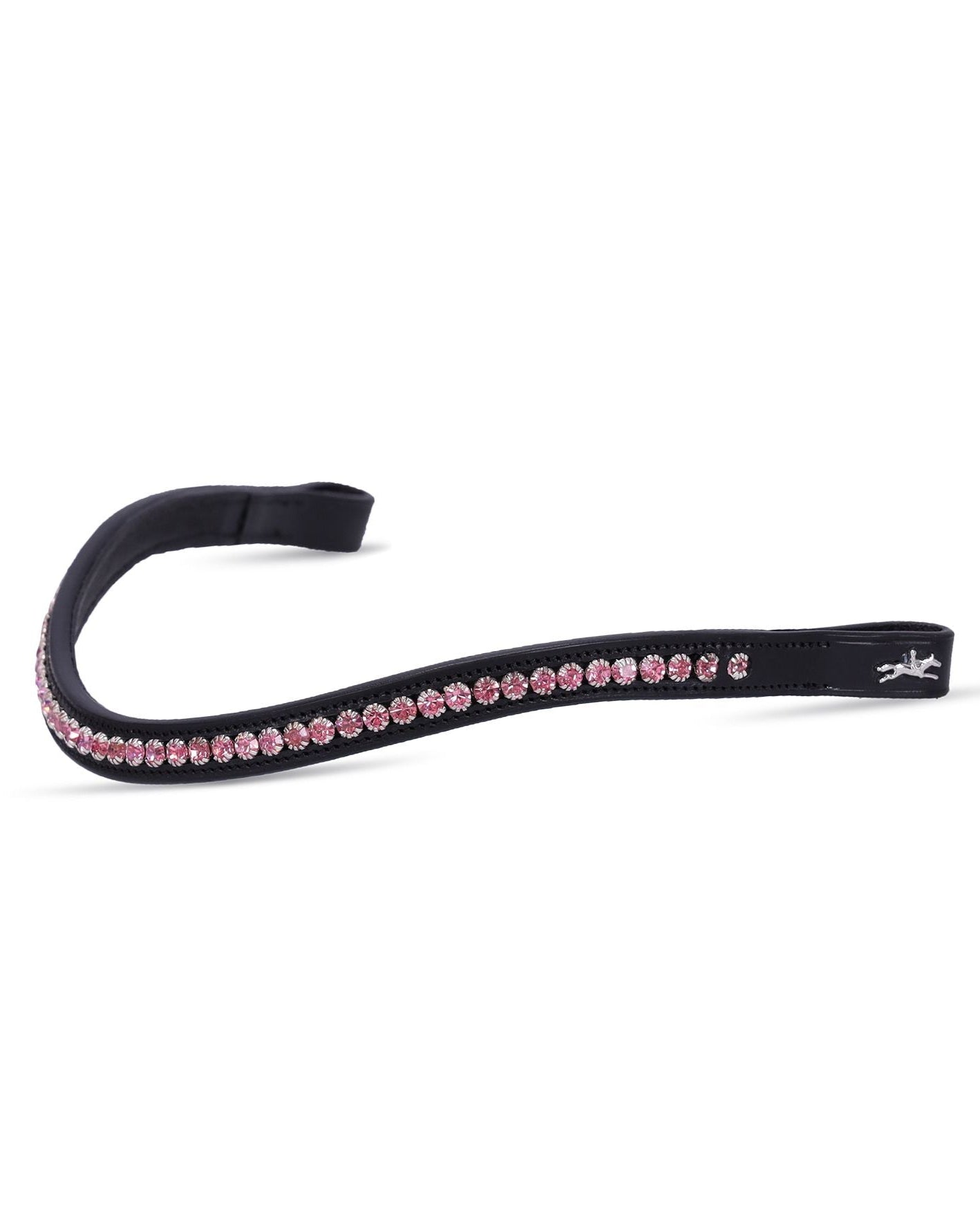 Schockemohle Browband Diamond Select black/light pink