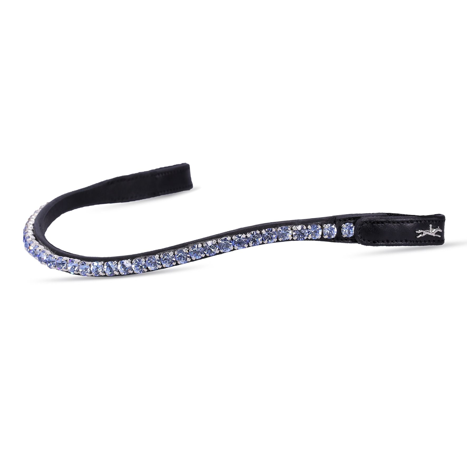 Schockemohle Browband Siena black/light blue