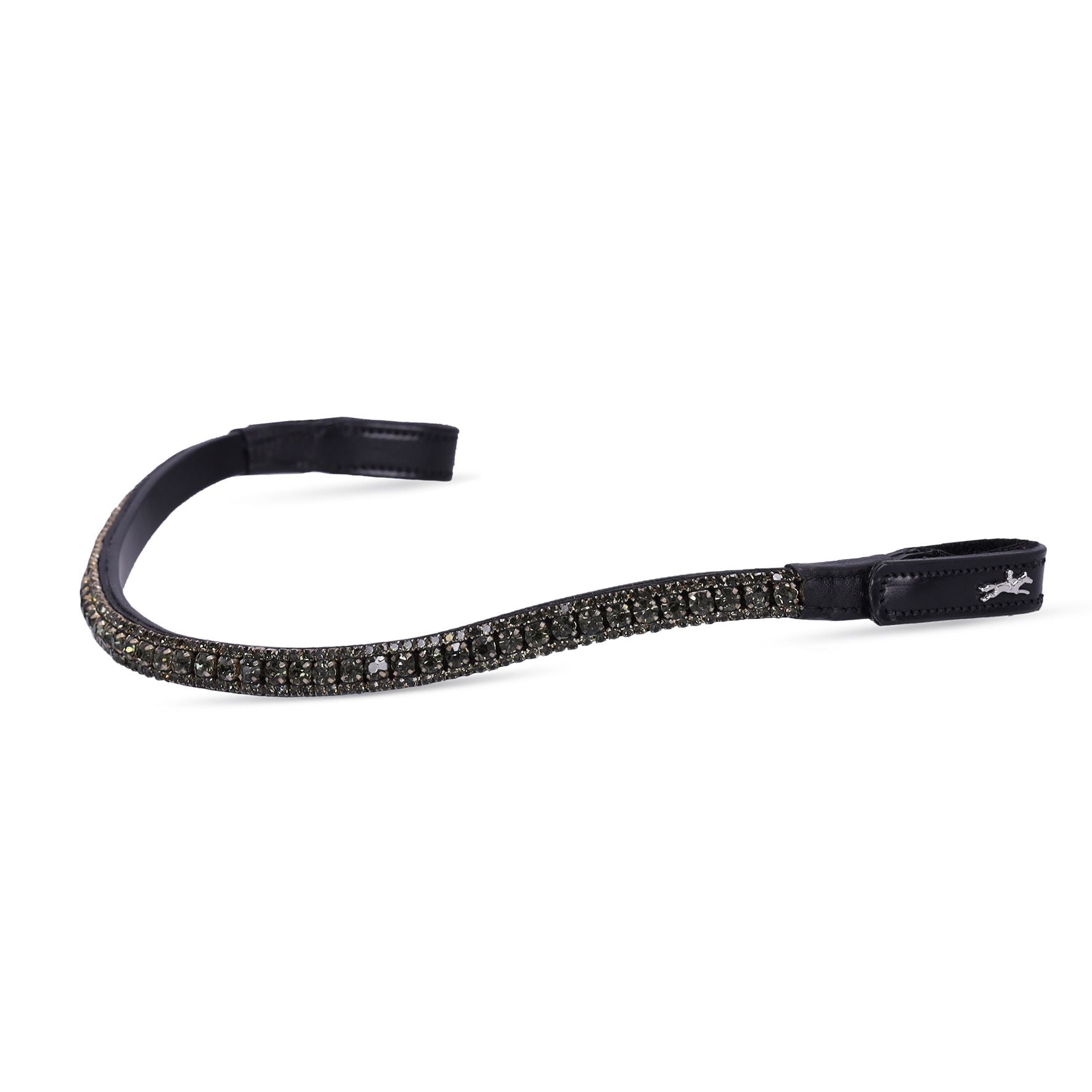 Schockemohle Browband Malaga black/grey