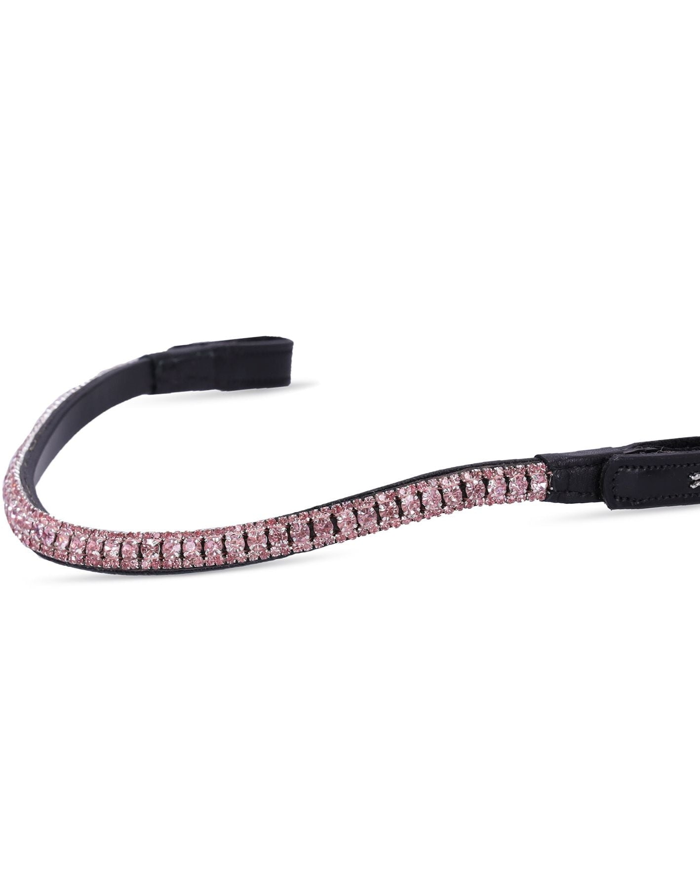 Schockemohle Browband Malaga black/light pink