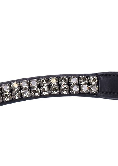 Schockemohle Browband Valencia/Monticelli black/grey