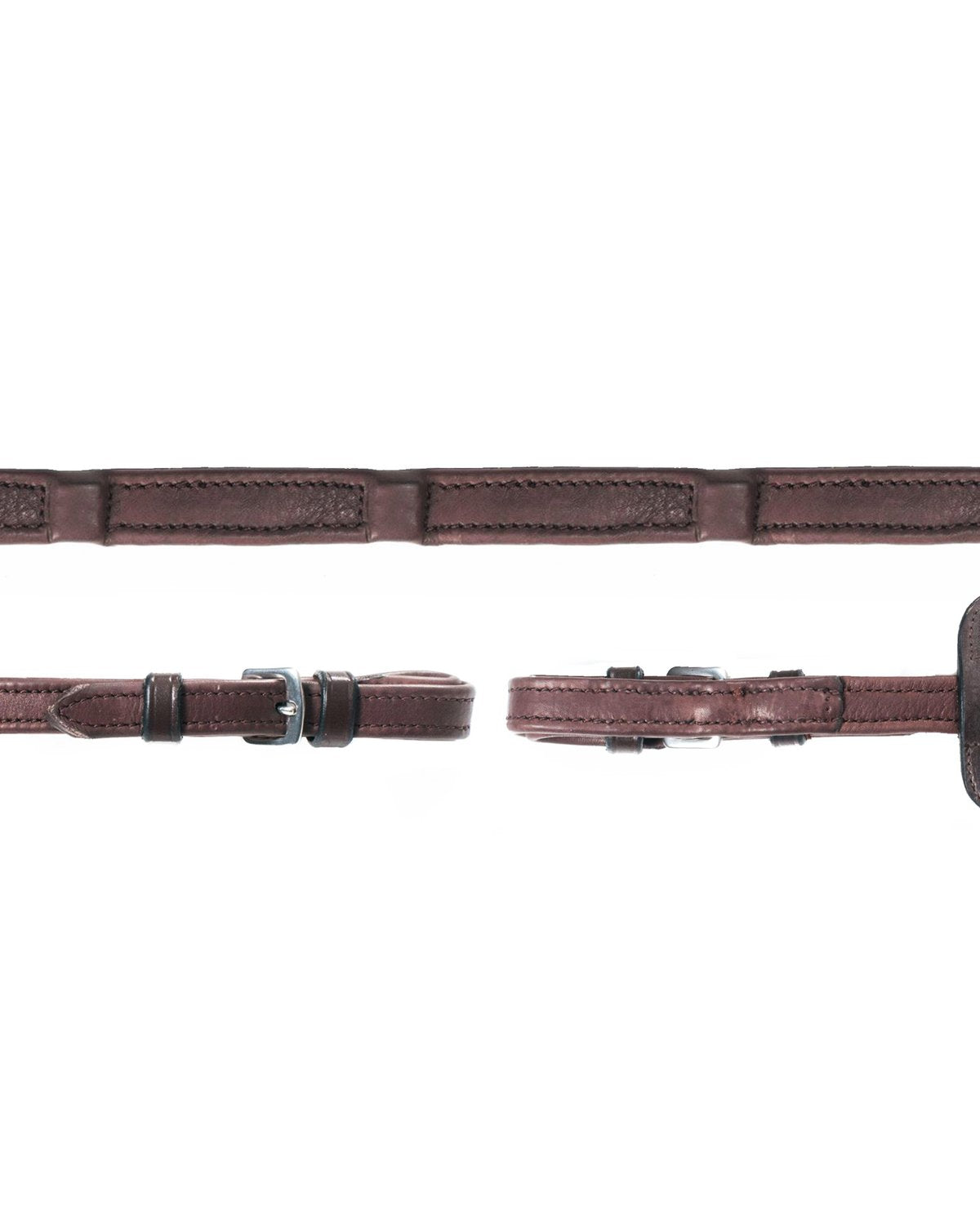 Schockemohle Reins Durasoft dark brown/silver