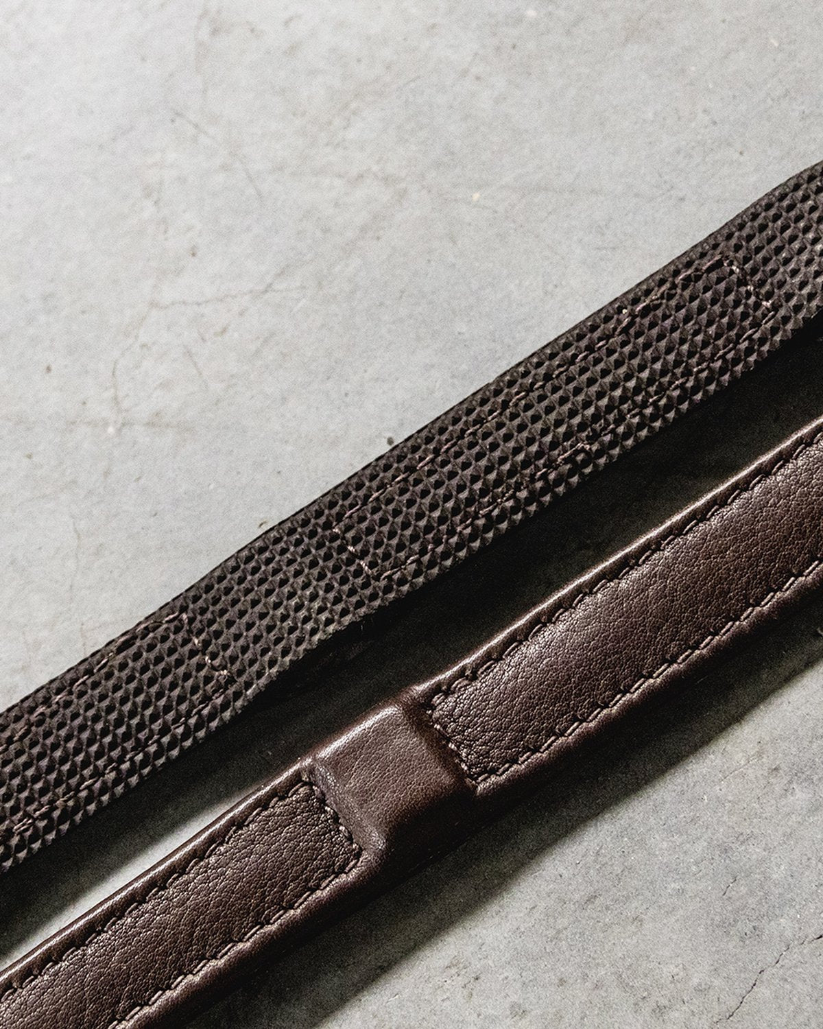 Schockemohle Reins Durasoft Grip dark brown/silver