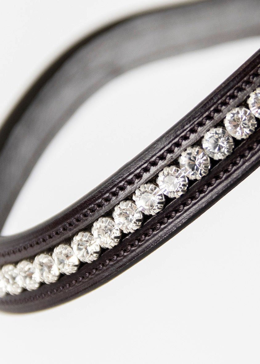 Schockemohle Double Bridle Equitus Gamma Espresso/silver | Equiflair