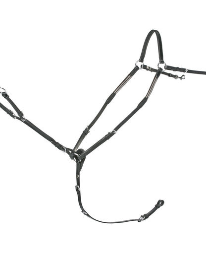 Schockemohle Breastplate Race II black/silver