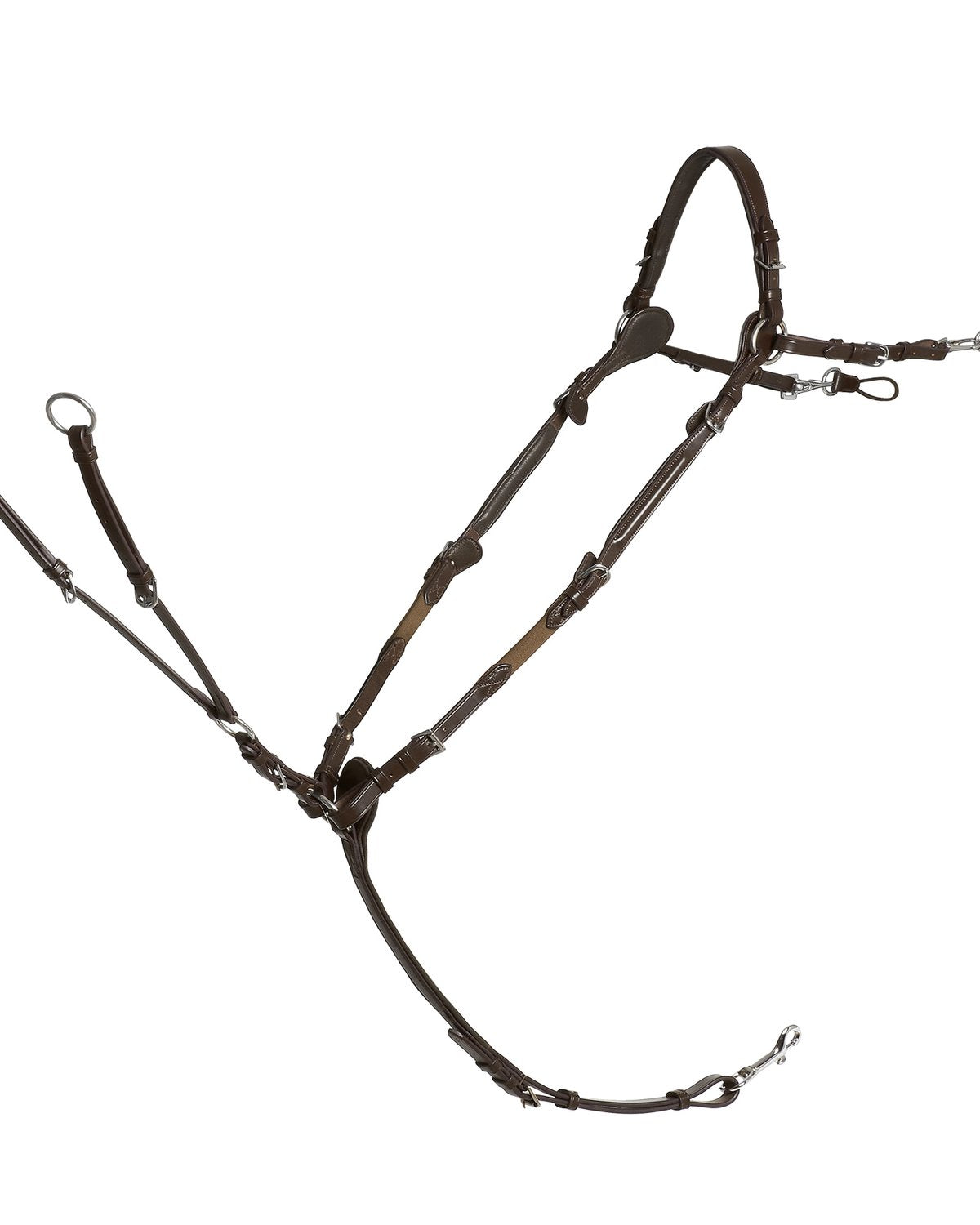 Schockemohle Breastplate Sevilla Select espresso/silver