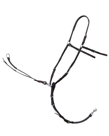 Schockemohle Breastplate Como dark brown/silver