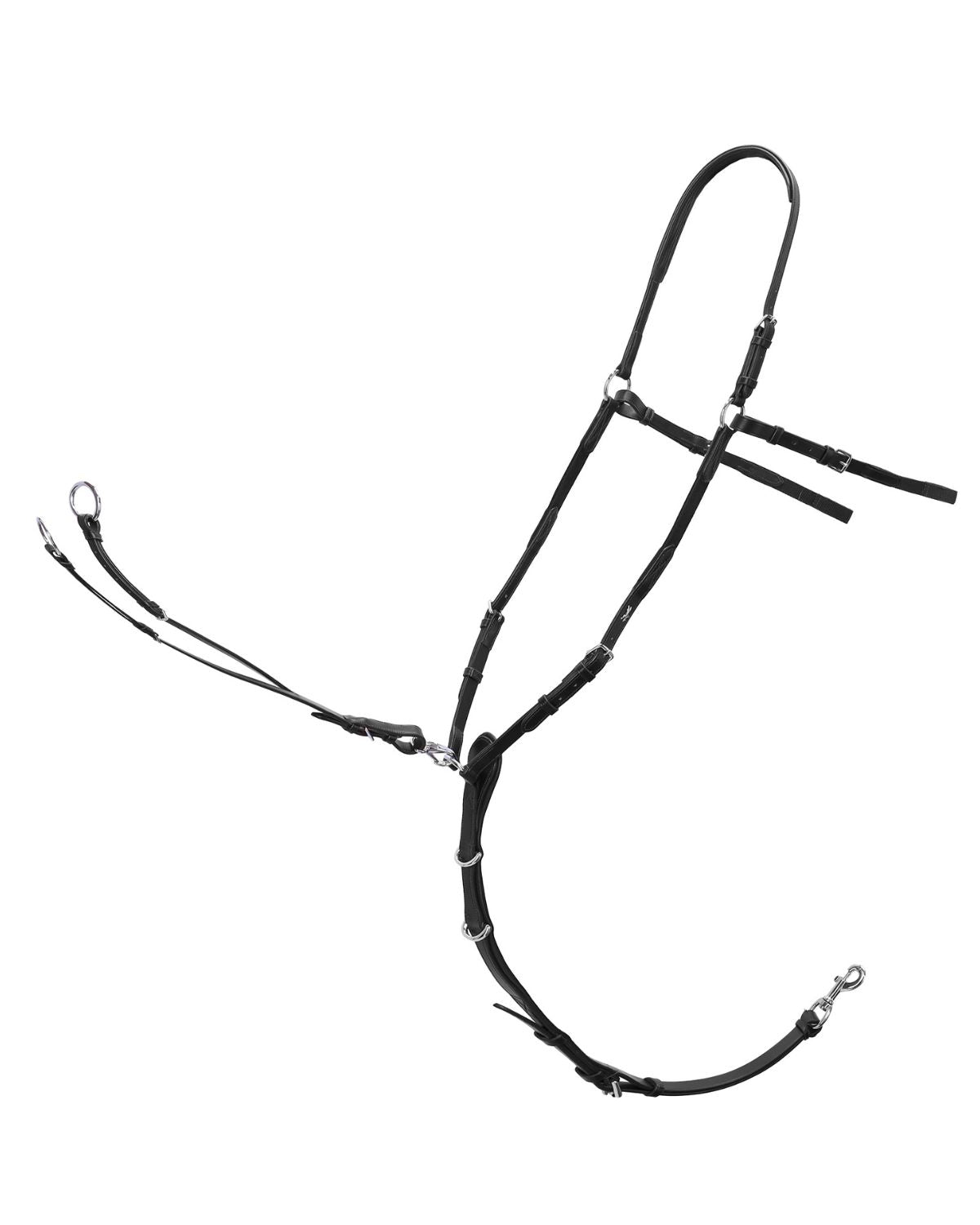Schockemohle Breastplate Como black/silver
