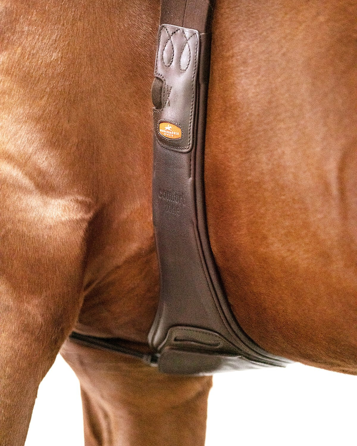 Schockemohle Saddle Girth Portland espresso/silver
