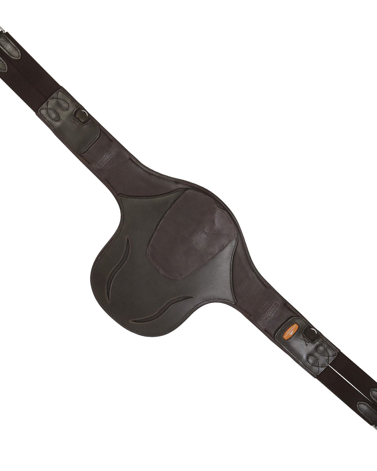 Schockemohle Protection Girth Oklahoma espresso/silver