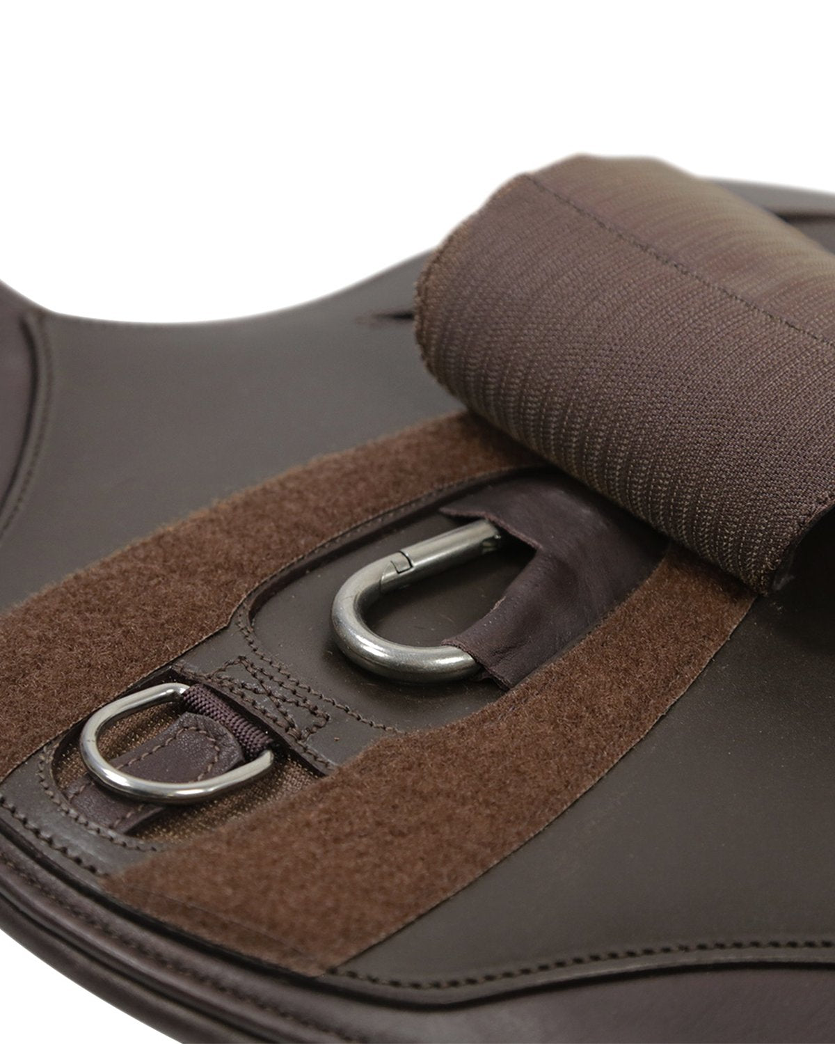 Schockemohle Protection Girth Oklahoma espresso/silver