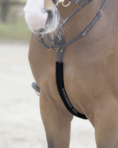 SCHOCKEMOHLE Neoprene Horse Body Guard - Black | Equestrian Protector Against Chafing & Sweat