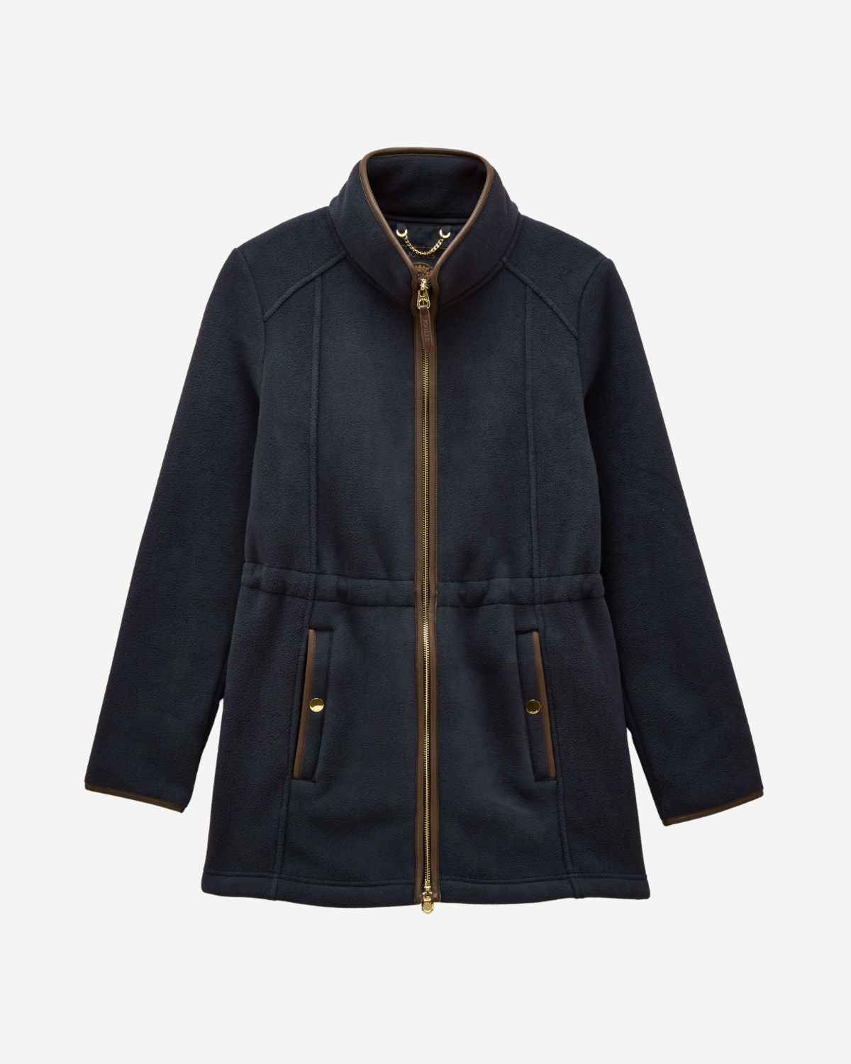 Joules Heritage Navy Longline Zip Through Fleece | Equiflair