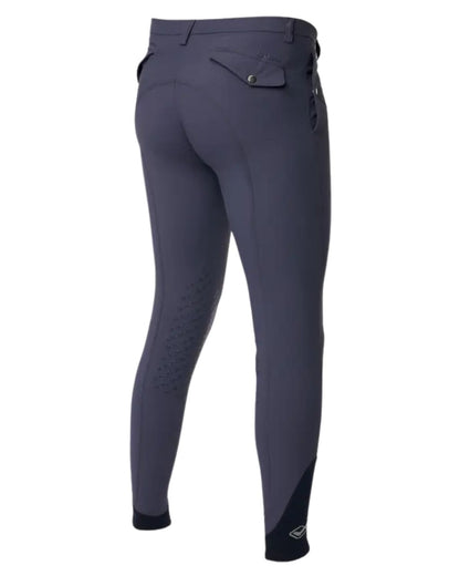LEMIEUX Mens Elite Classic Pleated Breech in Flint - Riding Breeches for Men, Equestrian Apparel