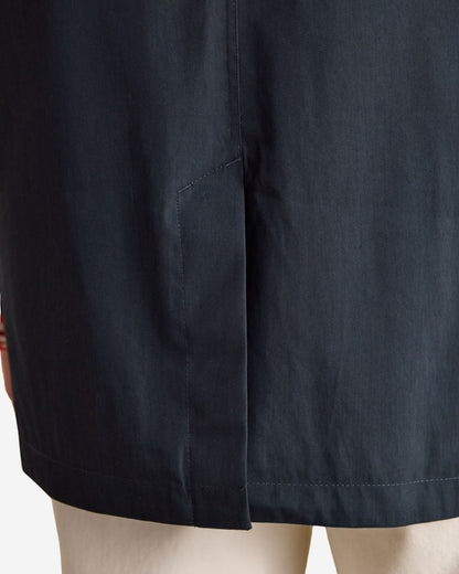 Joules Rainmore Navy Waterproof Raincoat Back Vent Detail