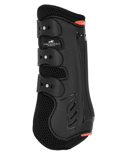 SCHOCKEMOHLE FRONT BOOTS Air Flow Dressage Black - Horse Leg Protection Equine Equipment