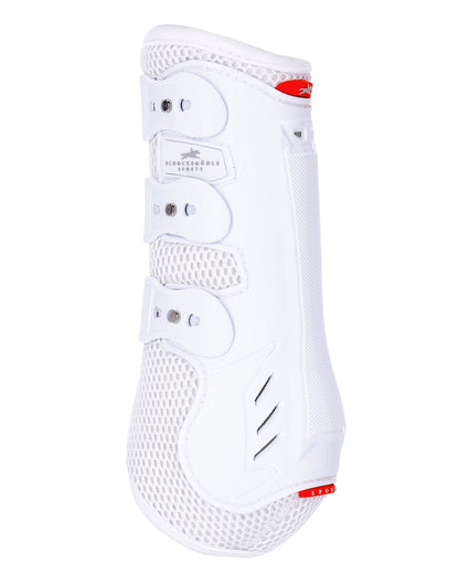SCHOCKEMOHLE AIR FLOW Dressage Front Boots - White Horse Boots - Equestrian Leg Protection