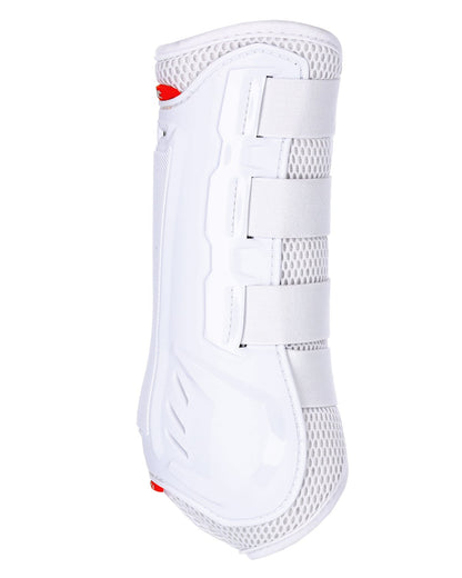 SCHOCKEMOHLE Hind Boots Air Flow Dressage White - Horse Leg Protection | Equiflair