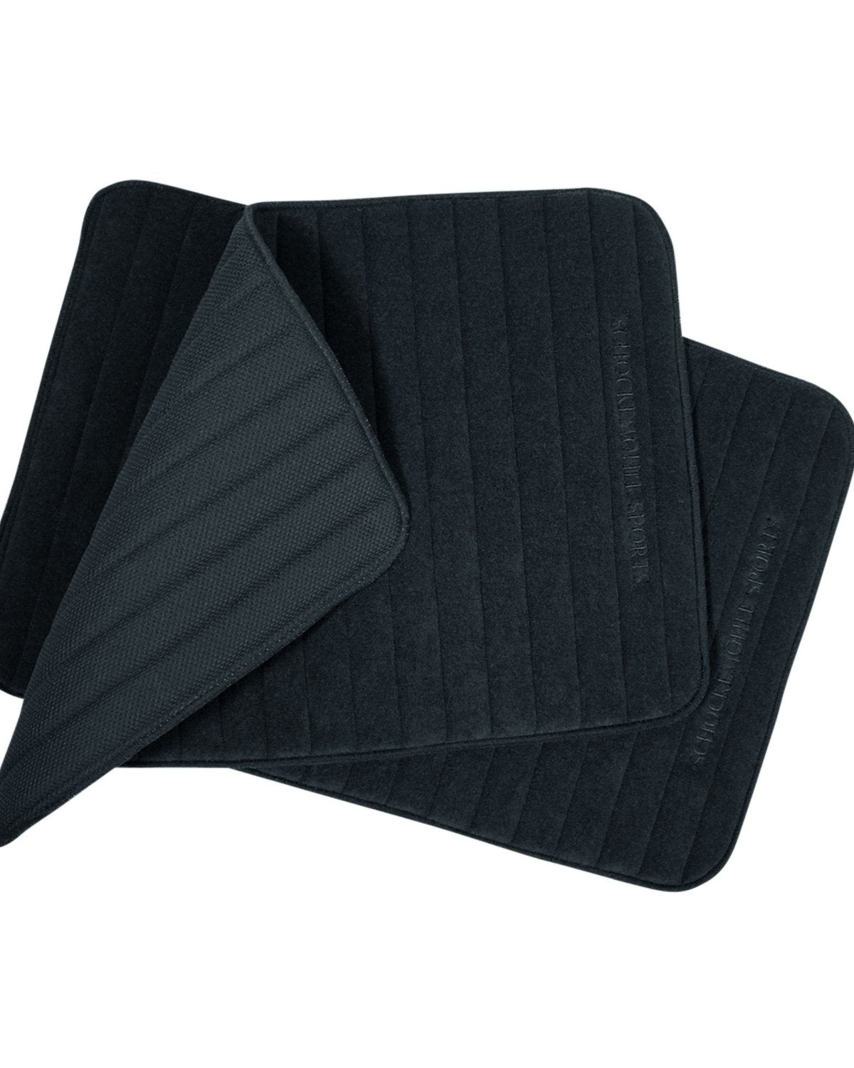 Schockemohle Quick Dry Light Black Leg Wraps - Equine Leg Protection
