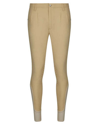 LeMieux Men's Elite Classic Pleated Breeches in Beige - Riding Apparel for Equestrian Comfort and Style