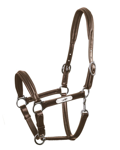 Schockemohle Head Collar Ulm Pro brown/silver