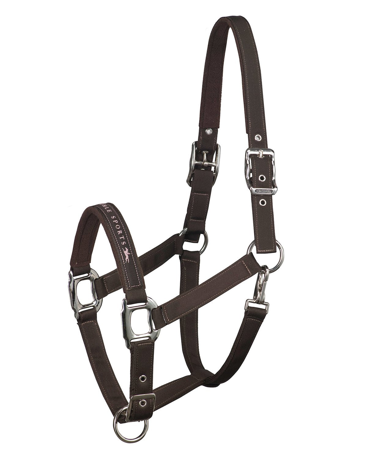 Schockemohle Head Collar Memphis chocolate