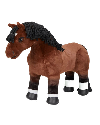 LEMIEUX Chancer Toy Horse - Plush Pony Stable Set - Equiflair's Realistic Toy Pony Collection