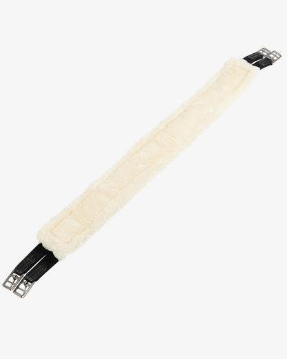 Equestro Candice Jump Girth In Nylon With Synthetic Wool Black