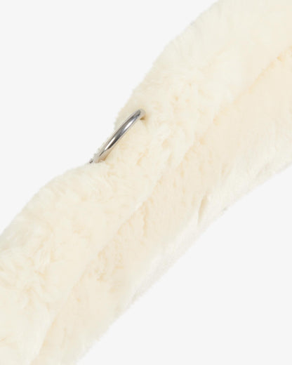 Equestro Candice Jump Girth In Nylon With Synthetic Wool Dark Brown