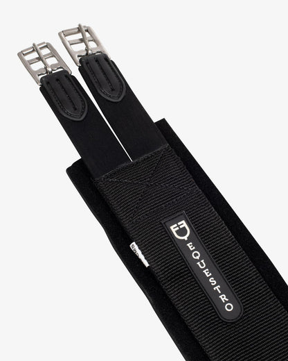 Equestro Neoprene Soft Touch Jumping Girth Black | Equiflair