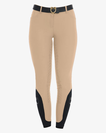 Equestro Women's Full Grip Slim Fit Breeches Incense - Riding Legwear Clothing on-sale 36