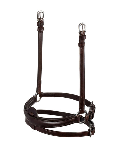 Acavallo Flash Noseband Quick Coupling Dark Brown