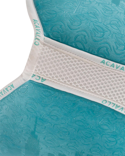 Acavallo Pad Mf Jccs Cw-3Ds Louvre & Bamboo Silicone Grip Flat Sky Blue