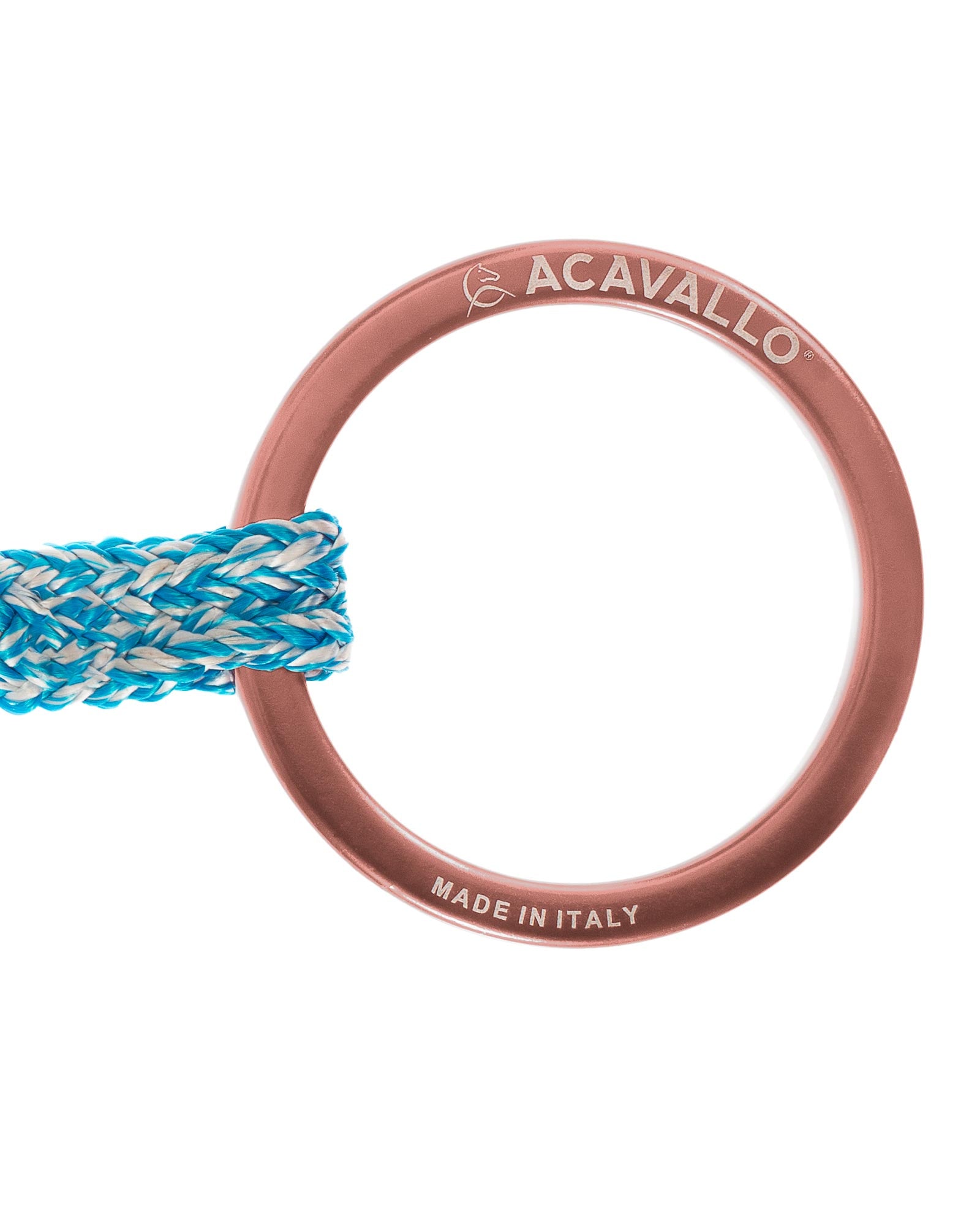Acavallo Jumpe Alupro Snaffle Bit Rose Gold