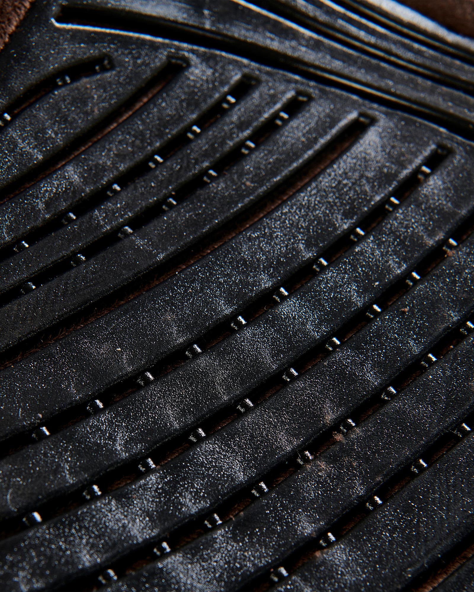 Acavallo Pad SP JCCS CW-CS Suede Twin-Sided Gel Grip Flat Brown