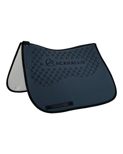 Acavallo Saddle Pad Ds Cw-Cs Elastane & Bamboo Silicone Grip Smoke Dore/Black