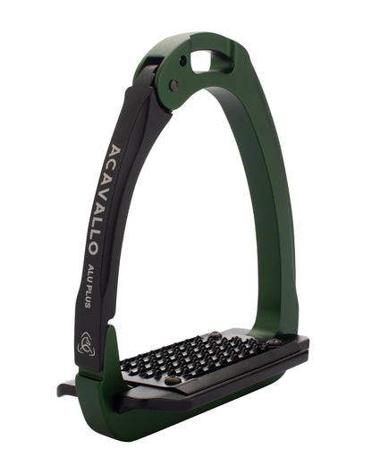 Acavallo Arena Aluplus 2.0 Stirrups Hunter Green