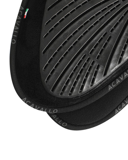 Acavallo Pad Mf Jccs Cw-Cs Suede Gel Grip Flat Black