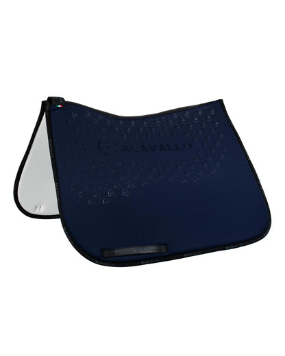Acavallo Saddle Pad Ds Cw-Cs Elastane & Bamboo Silicone Grip Deep Blue/Black