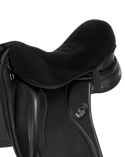 Acavallo Ortho-Coccyx Seat Saver Dressage Classic Gel-In Dri-Lex 20mm Black